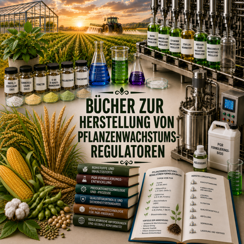 BÜCHER ZUR HERSTELLUNG VON PFLANZENWACHSTUMSREGULATOREN (GB )