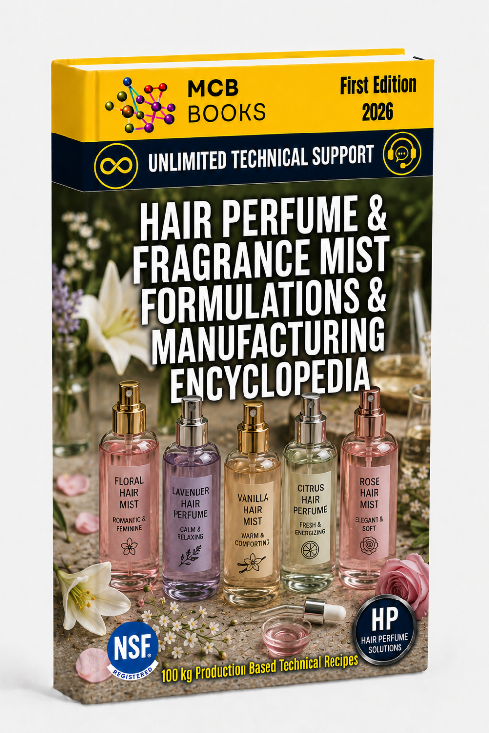 HAIR PERFUME & FRAGRANCE MIST FORMULATIONS & MANUFACTURING ENCYCLOPEDIA