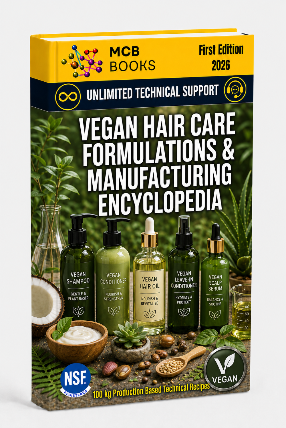 VEGAN HAIR CARE FORMULATIONS & MANUFACTURING ENCYCLOPEDIA
