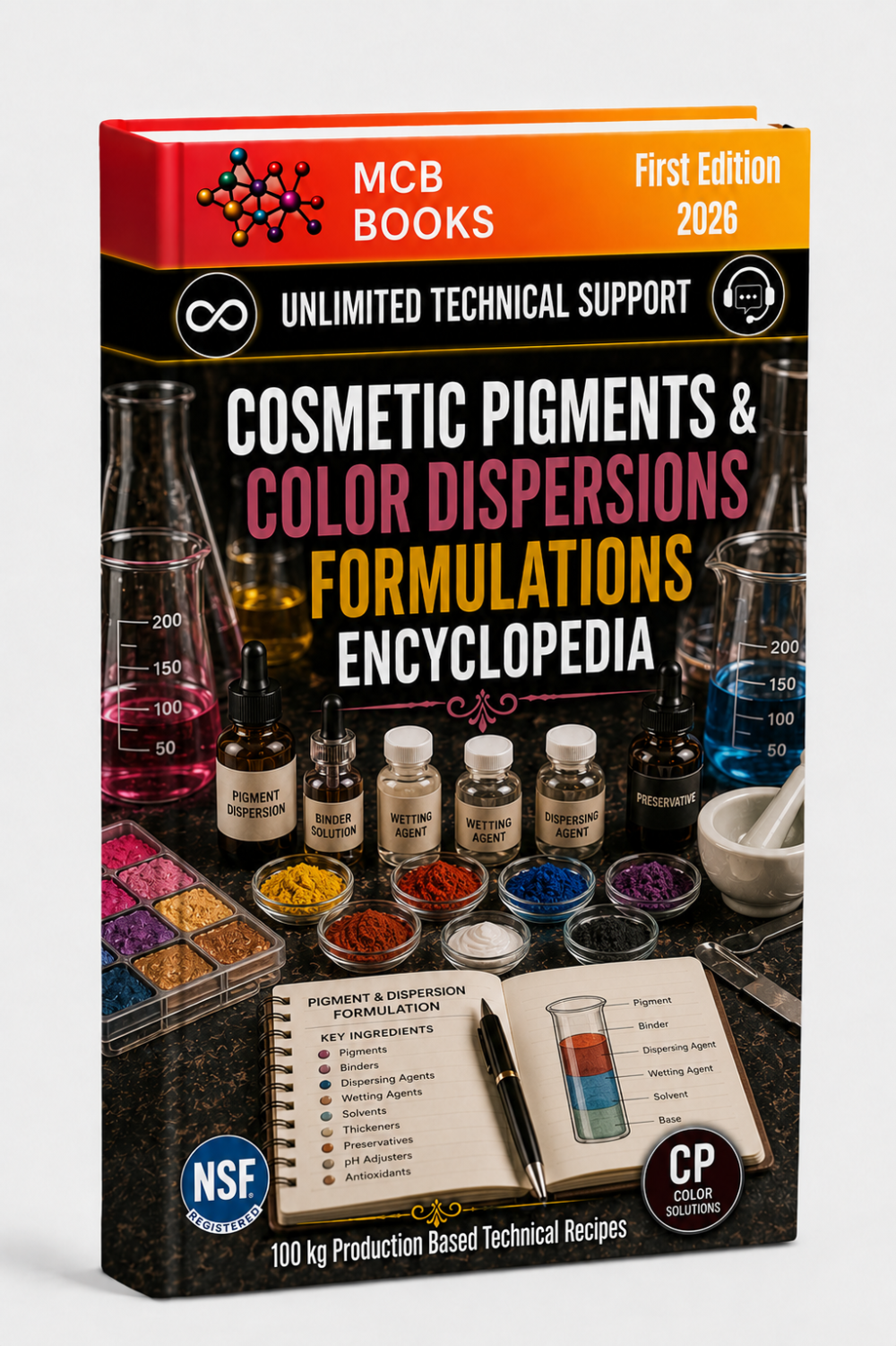 COSMETIC PIGMENTS & COLOR DISPERSIONS FORMULATIONS ENCYCLOPEDIA