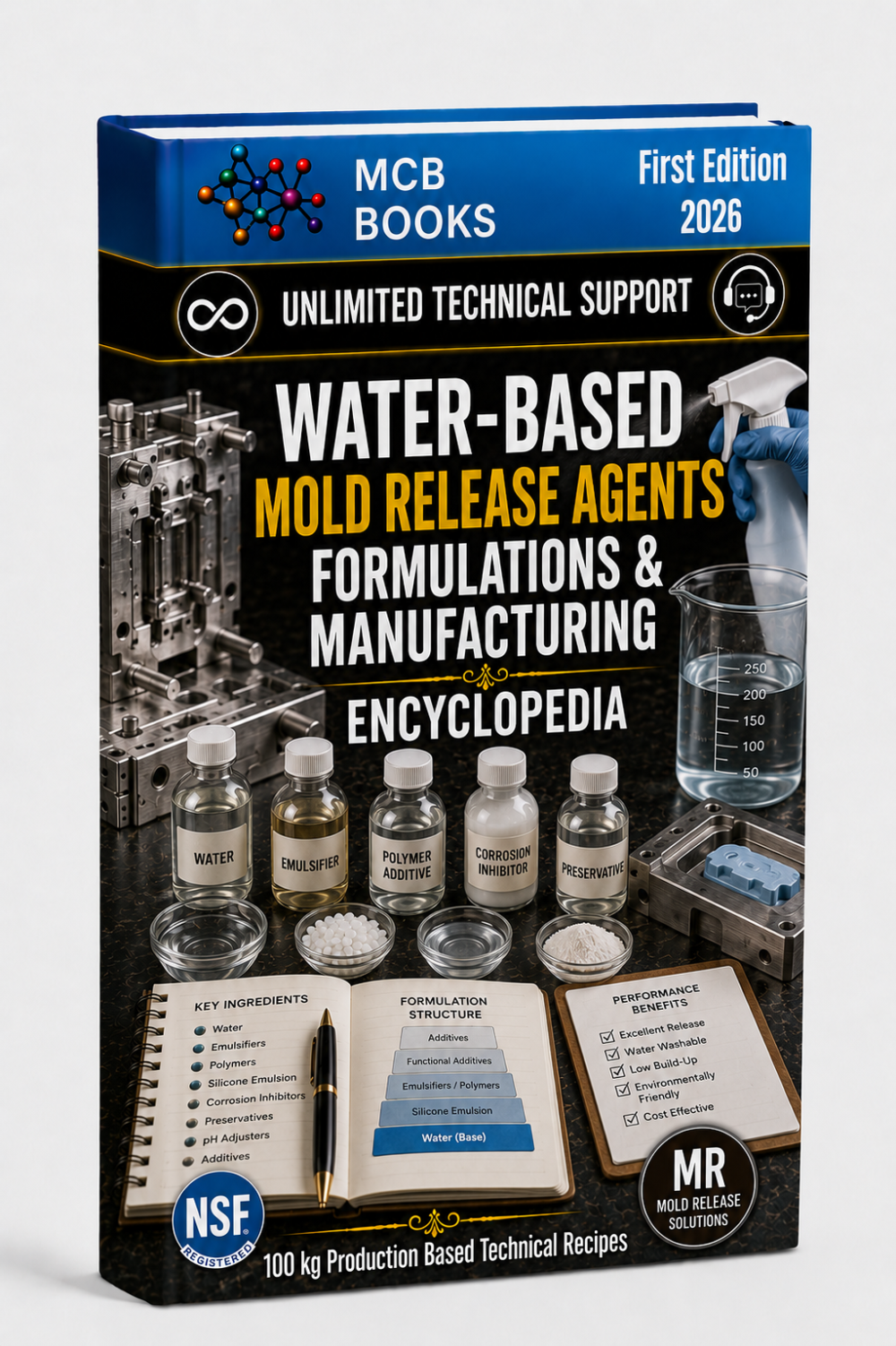 WATER-BASED MOLD RELEASE AGENTS FORMULATIONS & MANUFACTURING ENCYCLOPEDIA