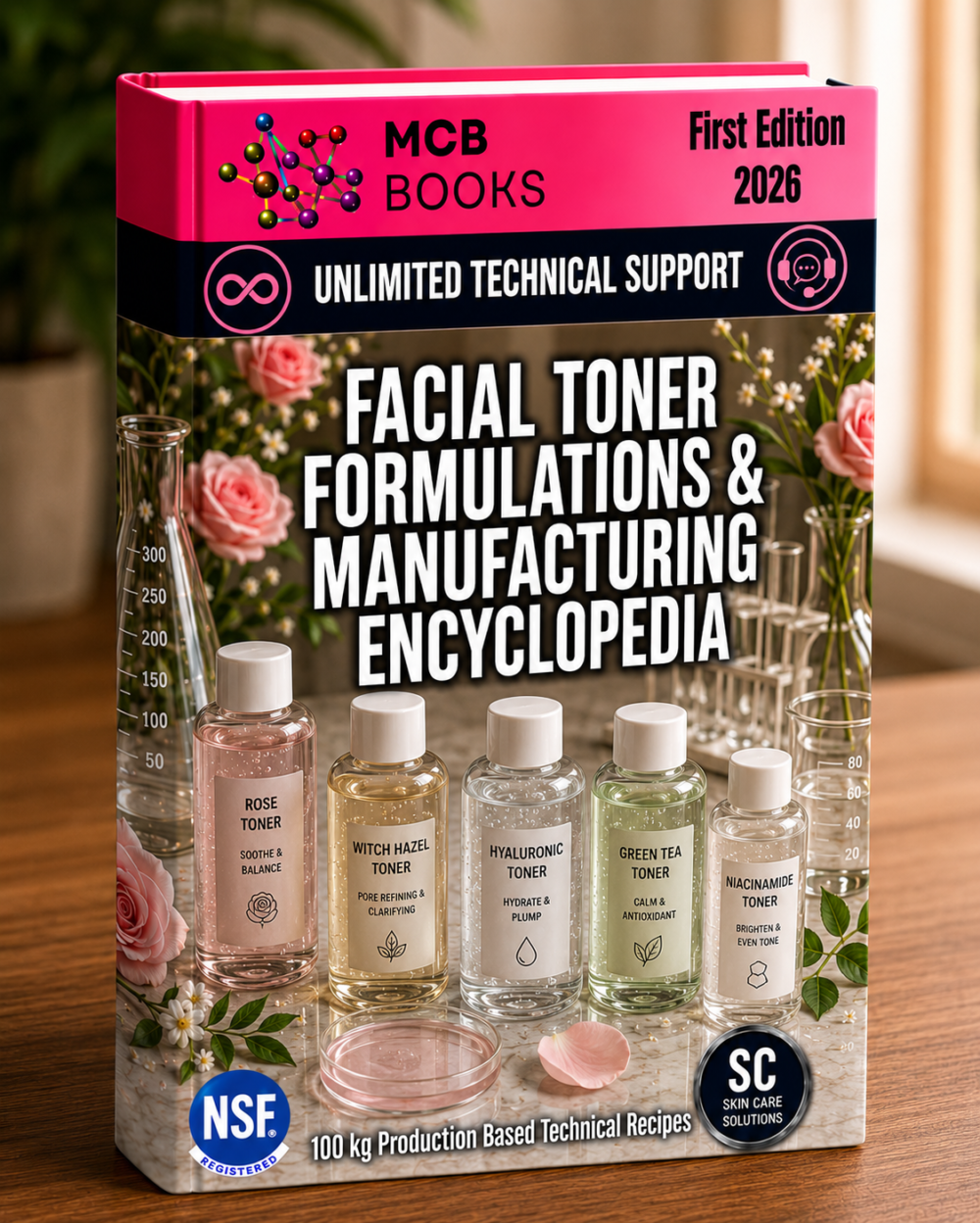 FACIAL TONER FORMULATIONS & MANUFACTURING ENCYCLOPEDIA