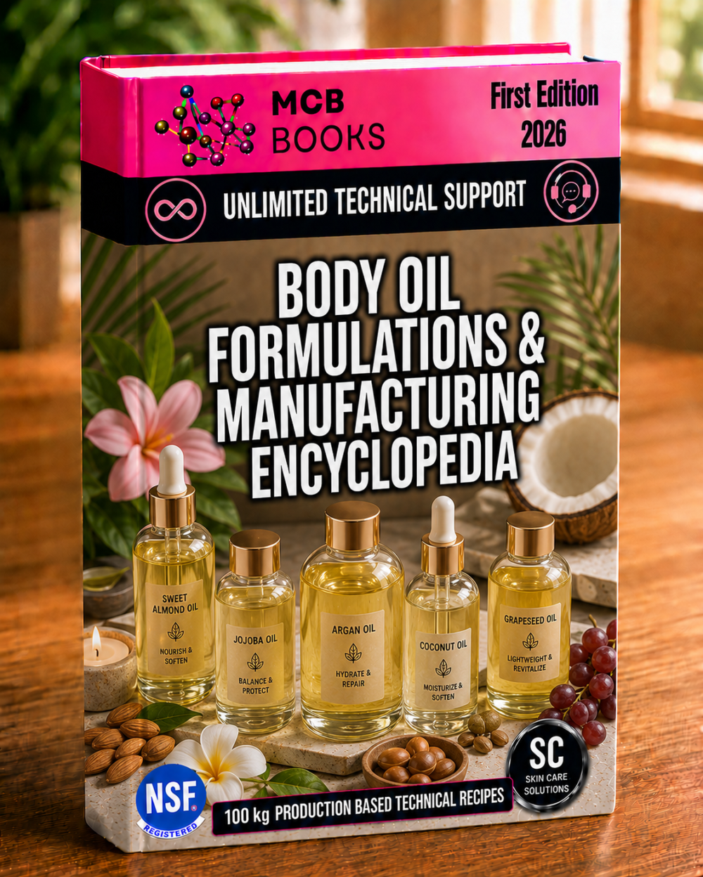 BODY OIL FORMULATIONS & MANUFACTURING ENCYCLOPEDIA