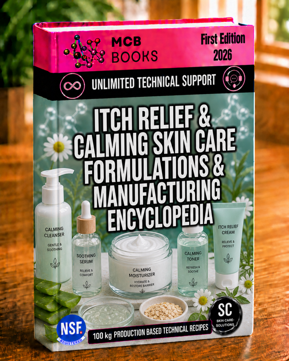 ITCH RELIEF & CALMING SKIN CARE FORMULATIONS & MANUFACTURING ENCYCLOPEDIA