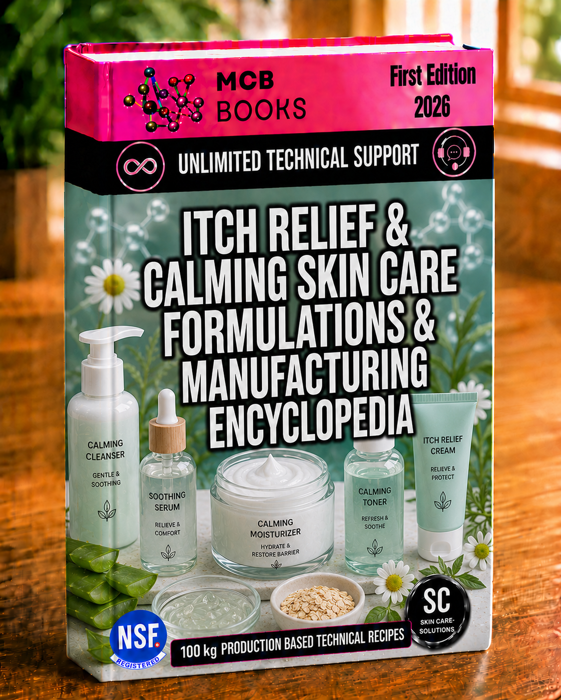 ITCH RELIEF & CALMING SKIN CARE FORMULATIONS & MANUFACTURING ENCYCLOPEDIA