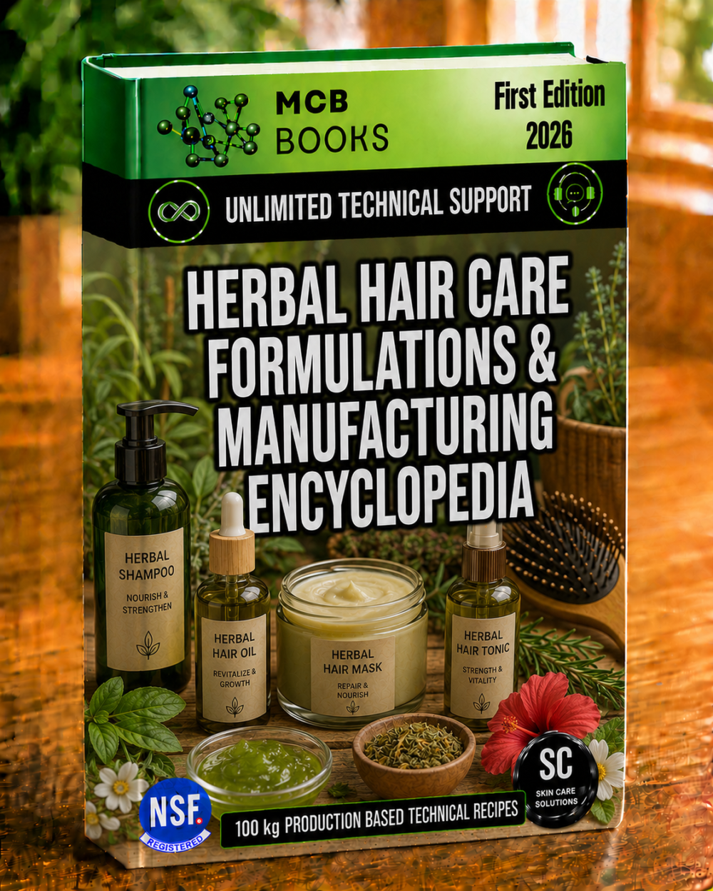 HERBAL HAIR CARE FORMULATIONS & MANUFACTURING ENCYCLOPEDIA