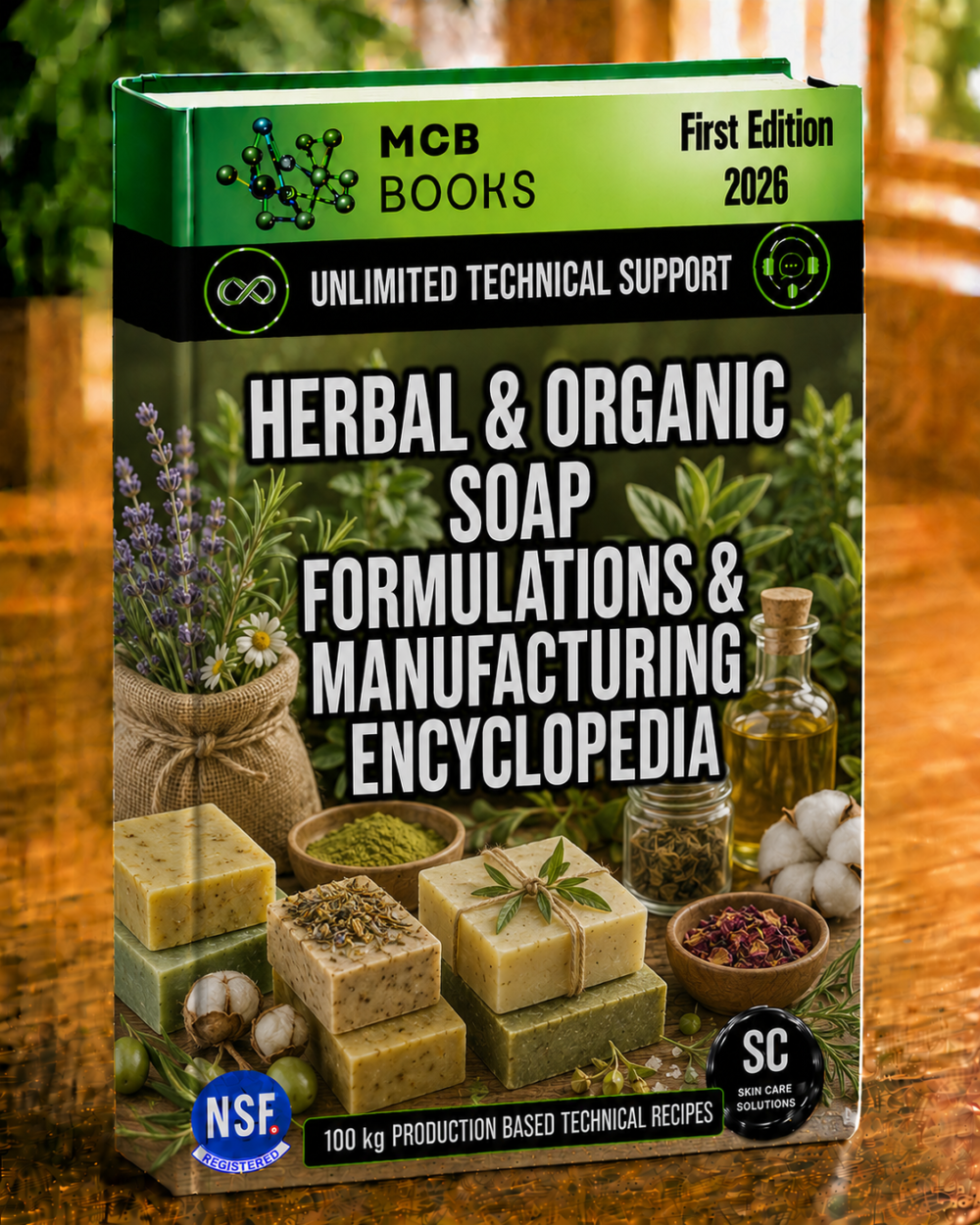 HERBAL & ORGANIC SOAP FORMULATIONS & MANUFACTURING ENCYCLOPEDIA