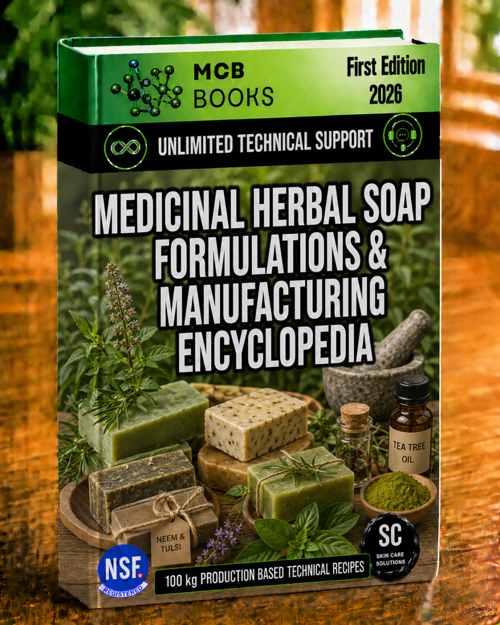 MEDICINAL HERBAL SOAP FORMULATIONS & MANUFACTURING ENCYCLOPEDIA