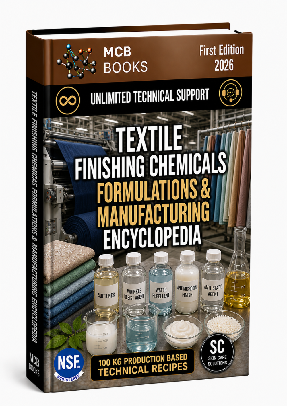 TEXTILE FINISHING CHEMICALS FORMULATIONS & MANUFACTURING ENCYCLOPEDIA