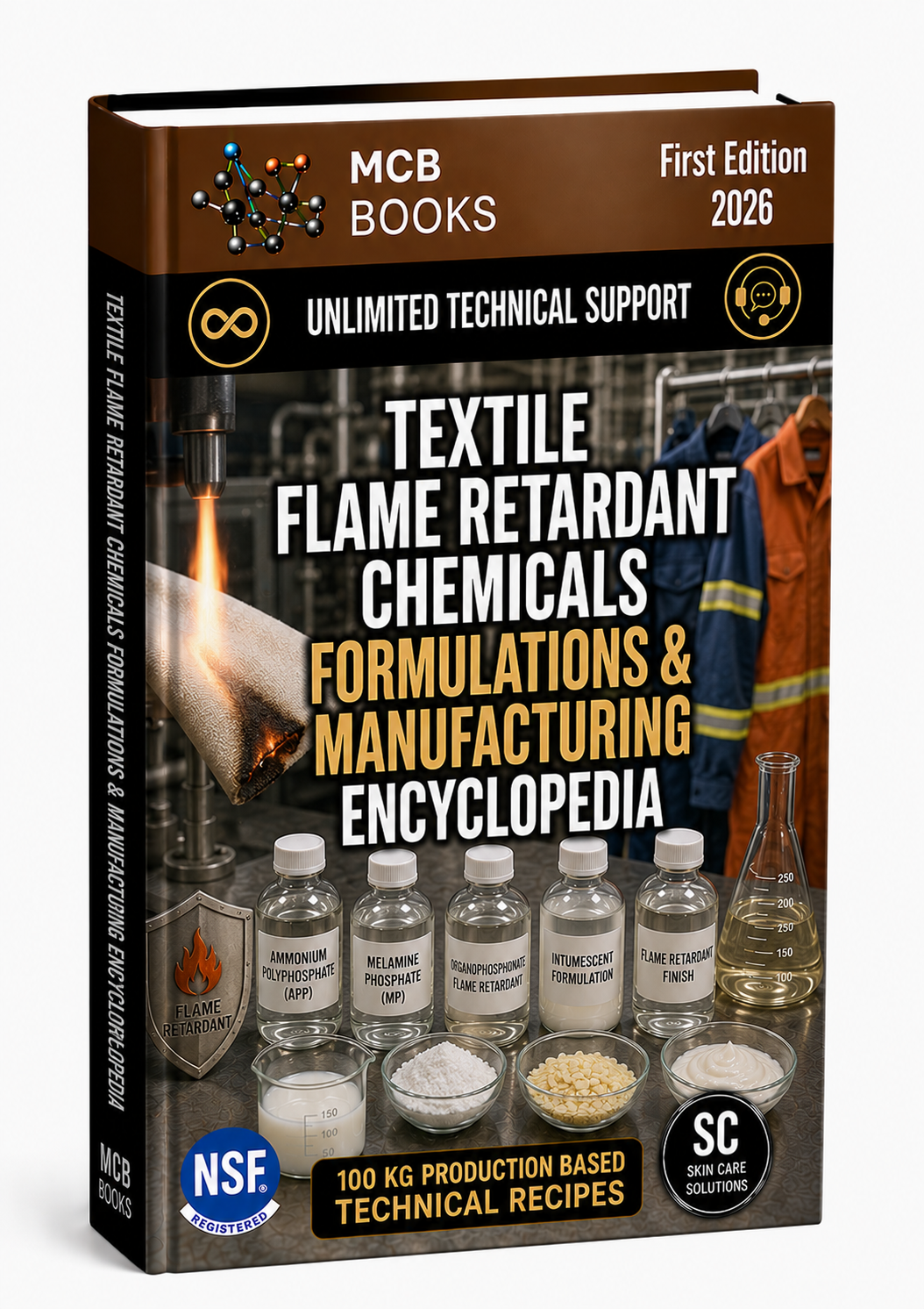 TEXTILE FLAME RETARDANT CHEMICALS FORMULATIONS & MANUFACTURING ENCYCLOPEDIA