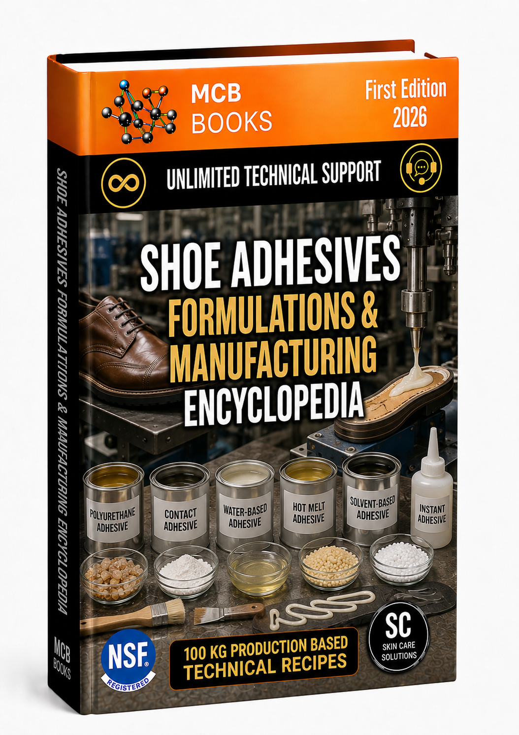 SHOE ADHESIVES FORMULATIONS & MANUFACTURING ENCYCLOPEDIA