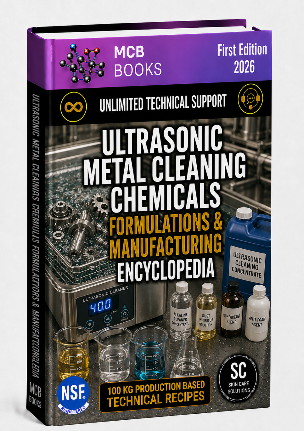 ULTRASONIC METAL CLEANING CHEMICALS FORMULATIONS & MANUFACTURING ENCYCLOPEDIA