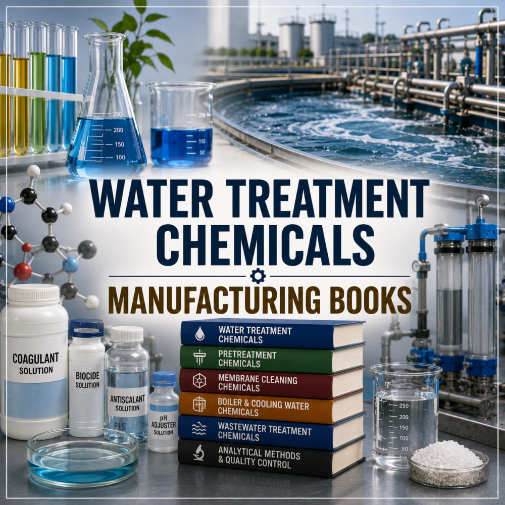 WATER TREATMENT CHEMICALS MANUFACTURING BOOKS