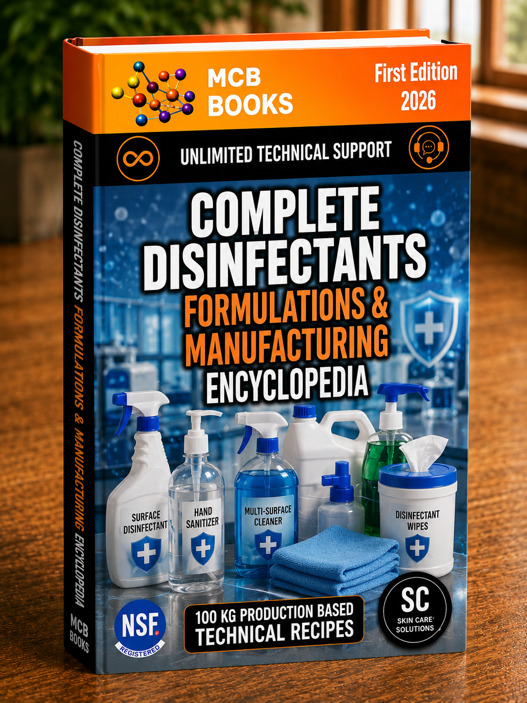 COMPLETE DISINFECTANTS FORMULATIONS & MANUFACTURING ENCYCLOPEDIA