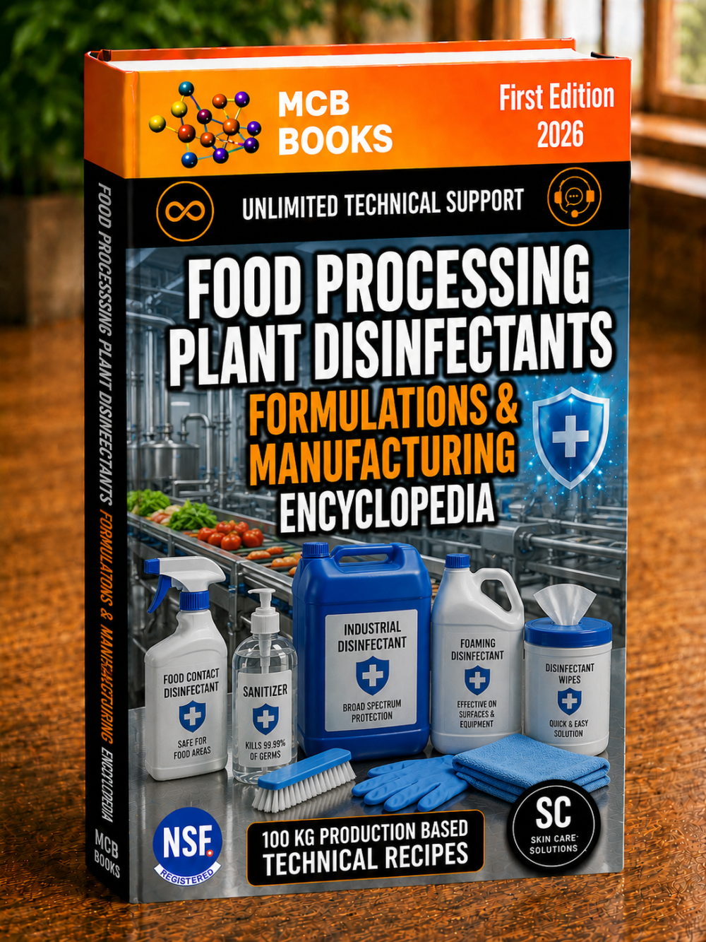 FOOD PROCESSING PLANT DISINFECTANTS FORMULATIONS & MANUFACTURING ENCYCLOPEDIA