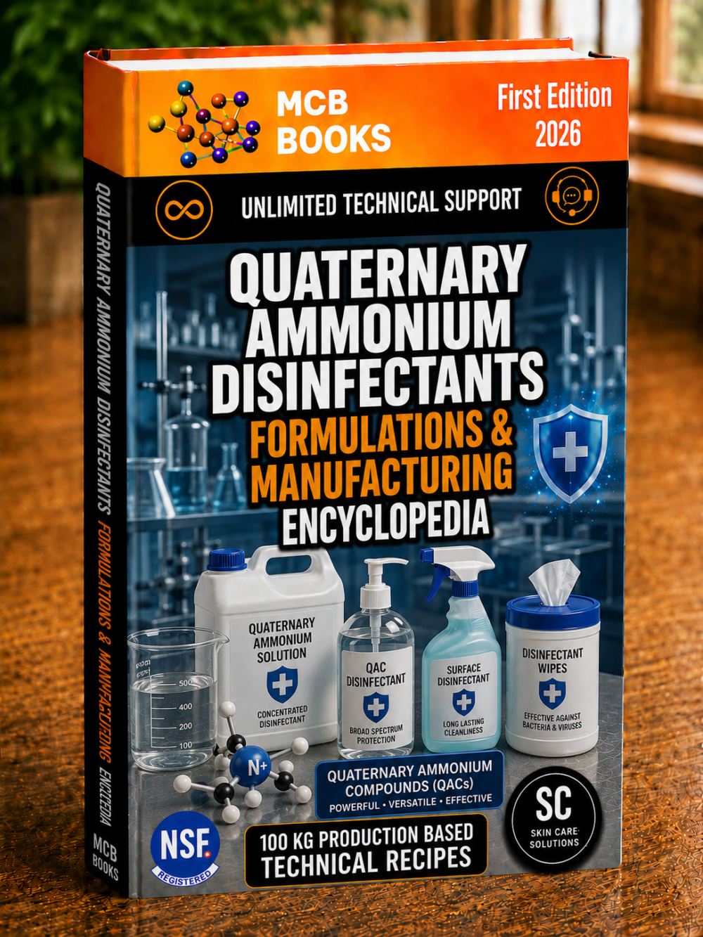 QUATERNARY AMMONIUM DISINFECTANTS FORMULATIONS & MANUFACTURING ENCYCLOPEDIA