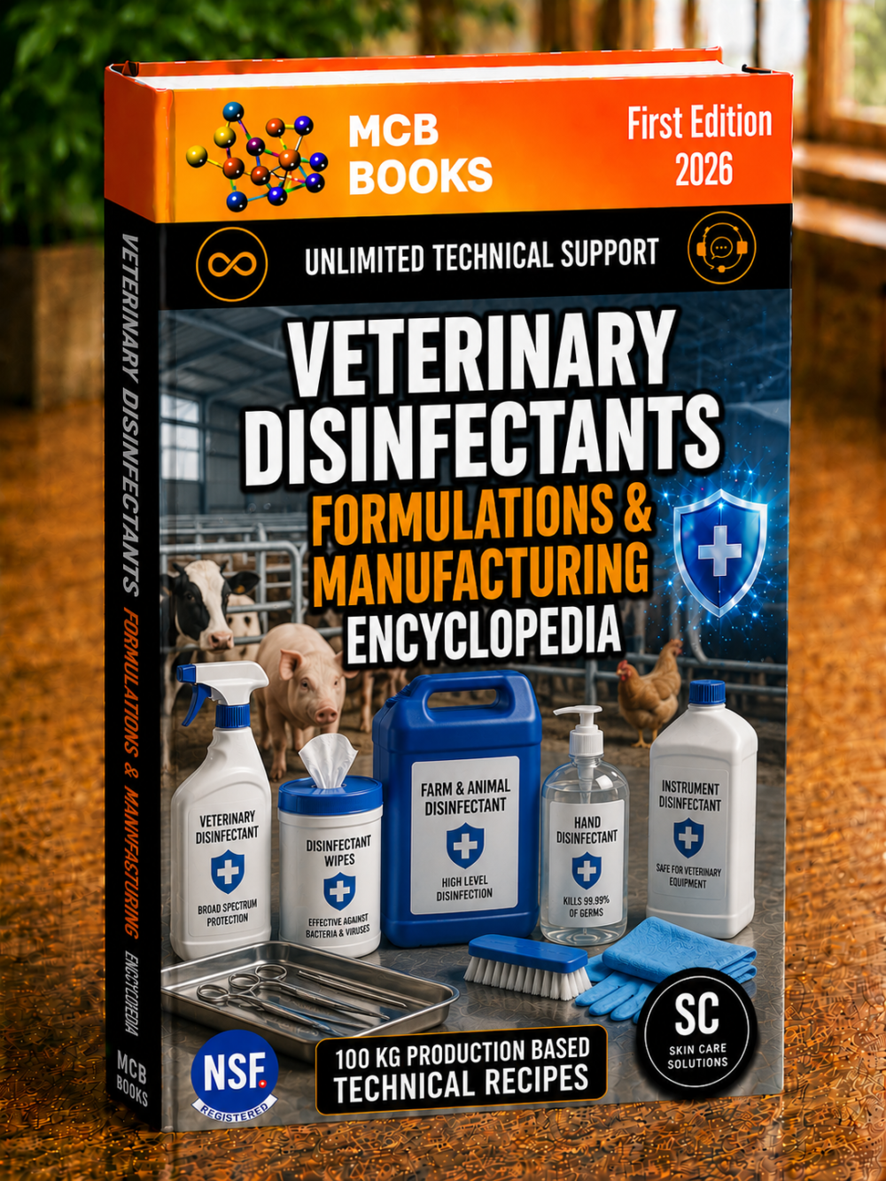 VETERINARY DISINFECTANTS FORMULATIONS & MANUFACTURING ENCYCLOPEDIA