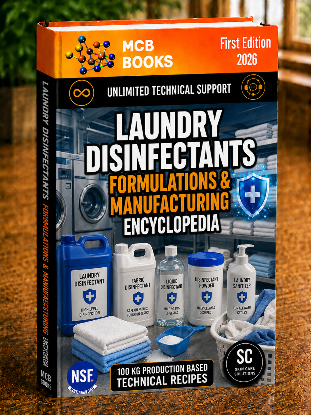 LAUNDRY DISINFECTANTS FORMULATIONS & MANUFACTURING ENCYCLOPEDIA