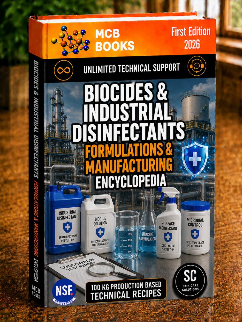 BIOCIDES & INDUSTRIAL DISINFECTANTS FORMULATIONS & MANUFACTURING ENCYCLOPEDIA