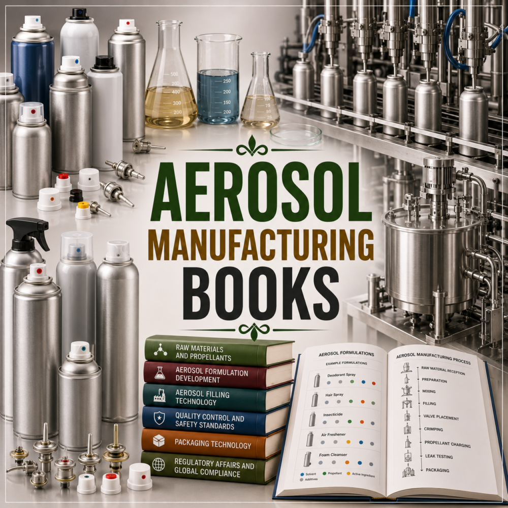 AEROSOL MANUFACTURING BOOKS
